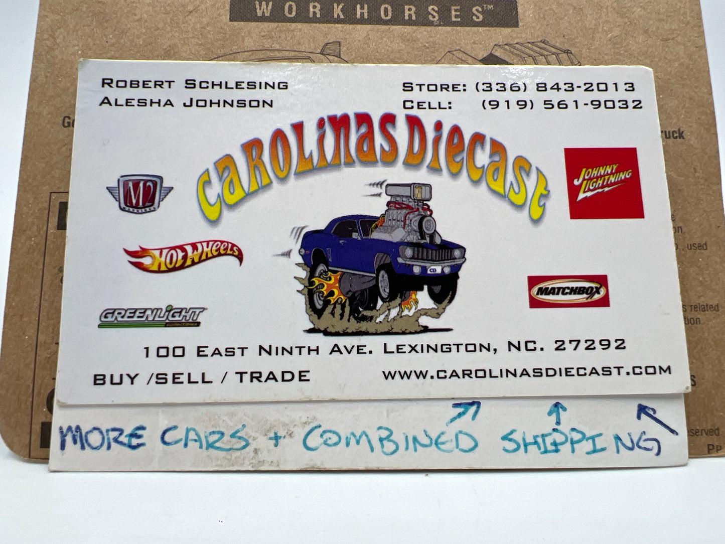 1991 Hot Wheels Collector #44 Classic Caddy Blue W/White Wall Tires 240F