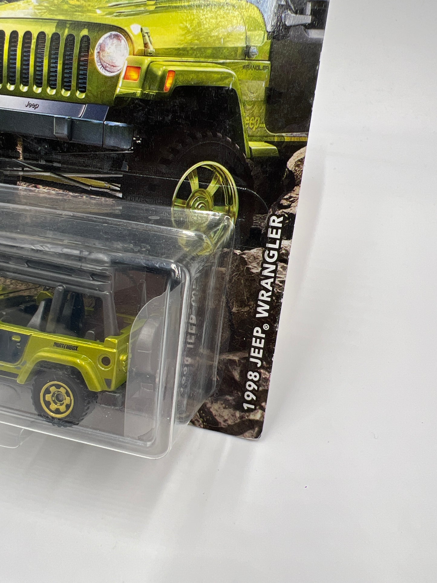 Matchbox Jeep Anniversary Edition Series 1998 Jeep Wrangler Green 160B
