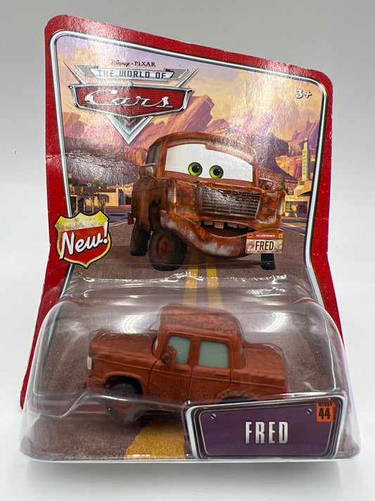 Disney Pixar The World Of Cars #44 Fred Bad Card 140A