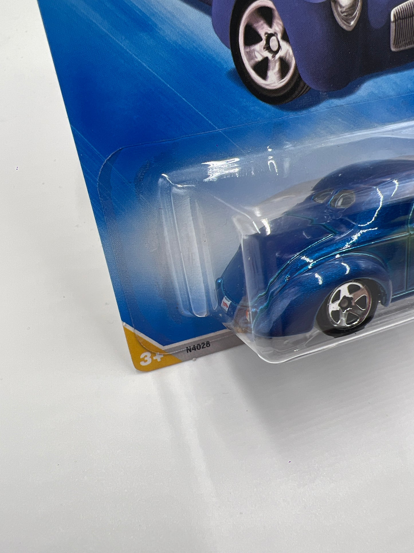 2009 Hot Wheels New Models #25 Custom 41 Willys Coupe Blue 34F