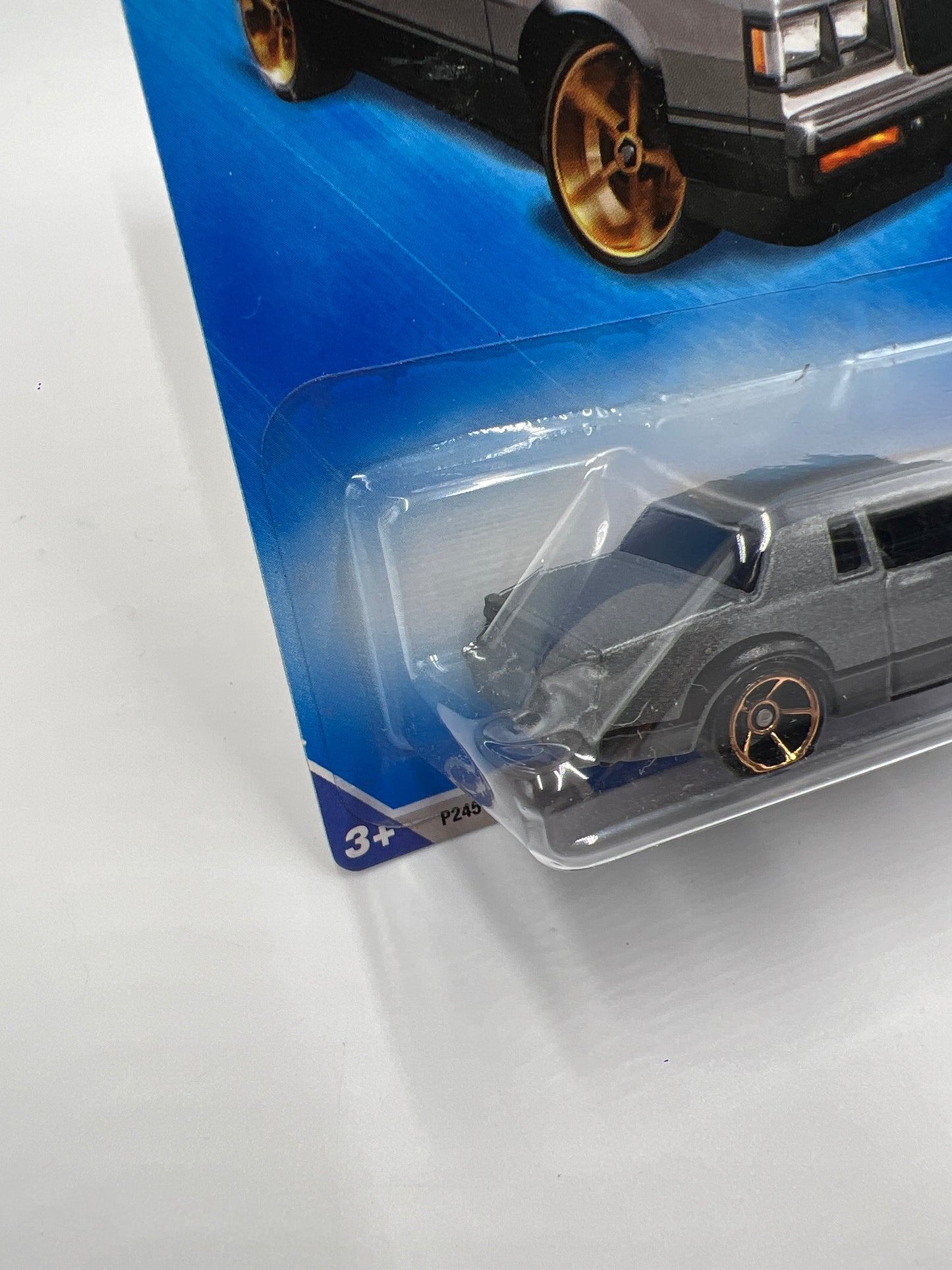 2009 Hot Wheels Faster Than Ever #131 Buick Grand National Gray 43F