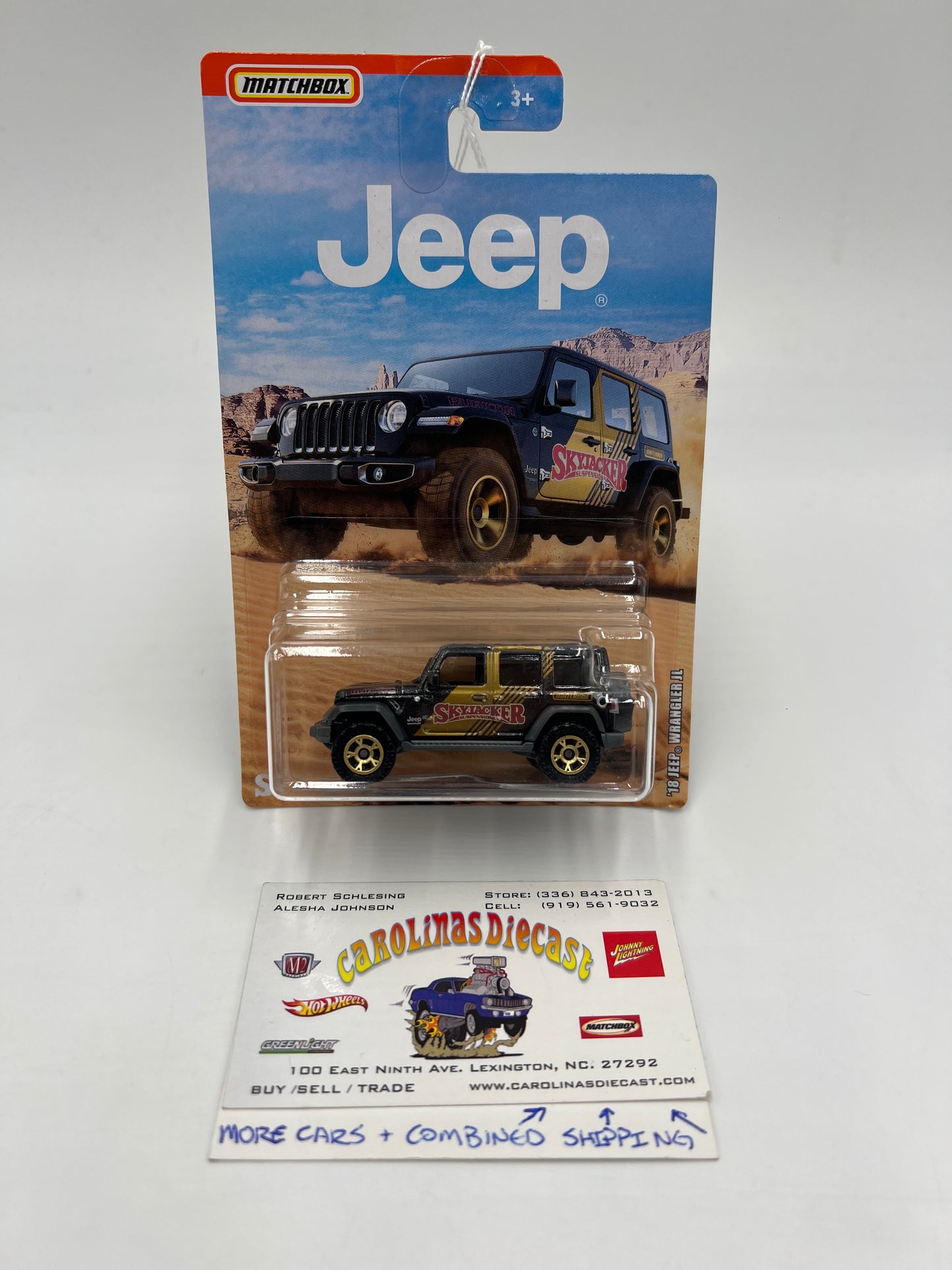 Matchbox Jeep Series 18 Jeep Wrangler JL Skyjacker 157