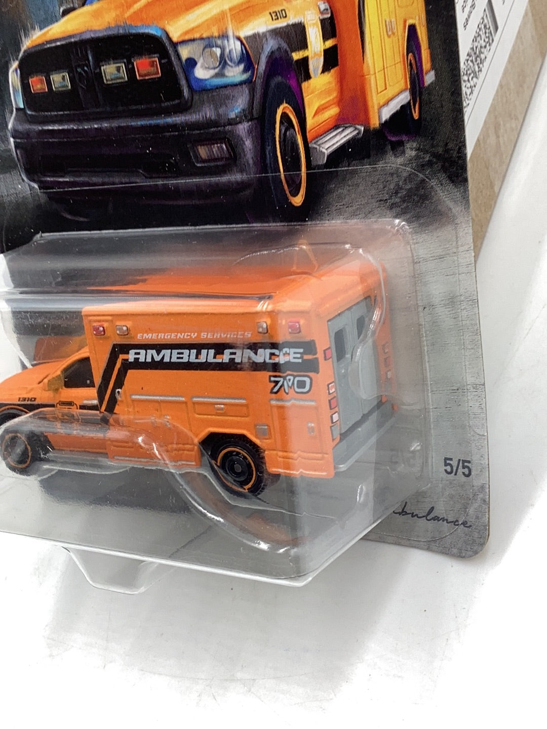 2023 Matchbox 70 years 2019 Ram Ambulance 5/5