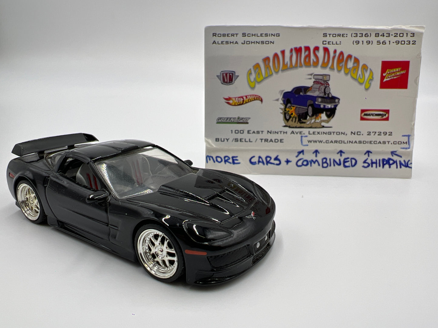 1 Badd Ride 2005 Corvette C6 Black Loose