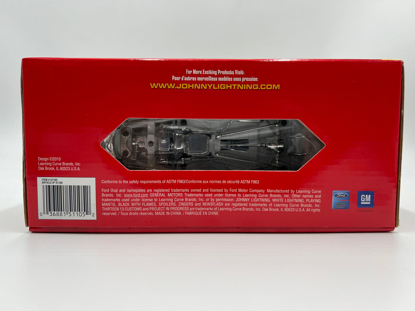 Johnny Lightning 1:24 Scale White Lightning Chase JL50 1932 Ford Sedan Delivery White VHTF