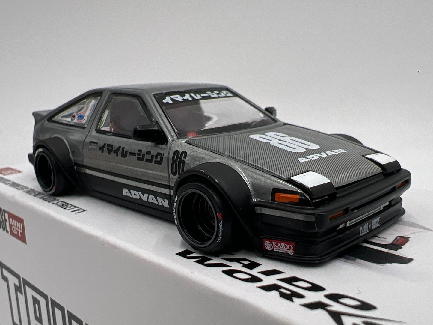 Mini GT Kaido House #180 CHASE KHMG 180 Toyota Sprinter Trueno Kaido Street V1