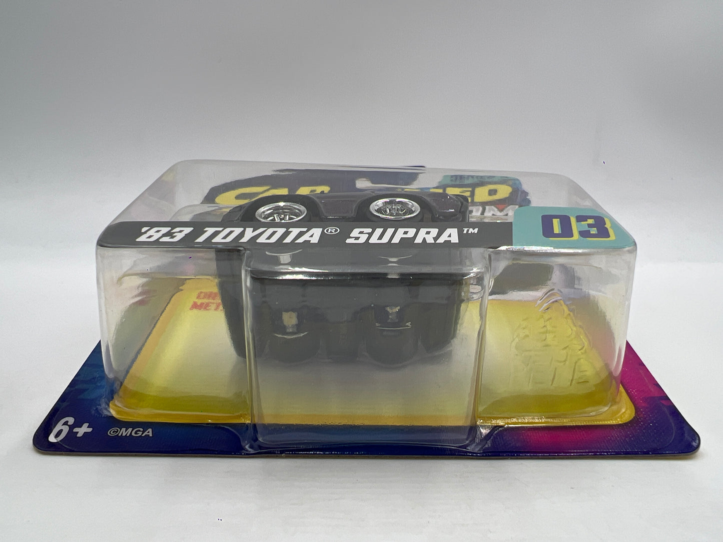 2025 MGA Car Tuned JDM Series 3 #3 83 Toyota Supra Purple