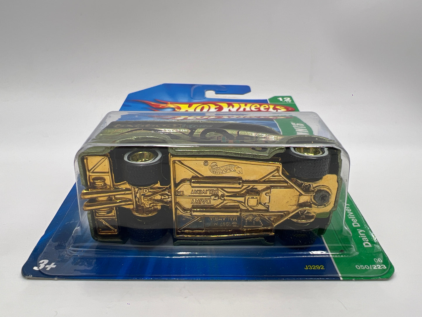 2007 Hot Wheels Treasure Hunt #50 Dairy Delivery Green Signed By MiQ WilmOtt W/Protector