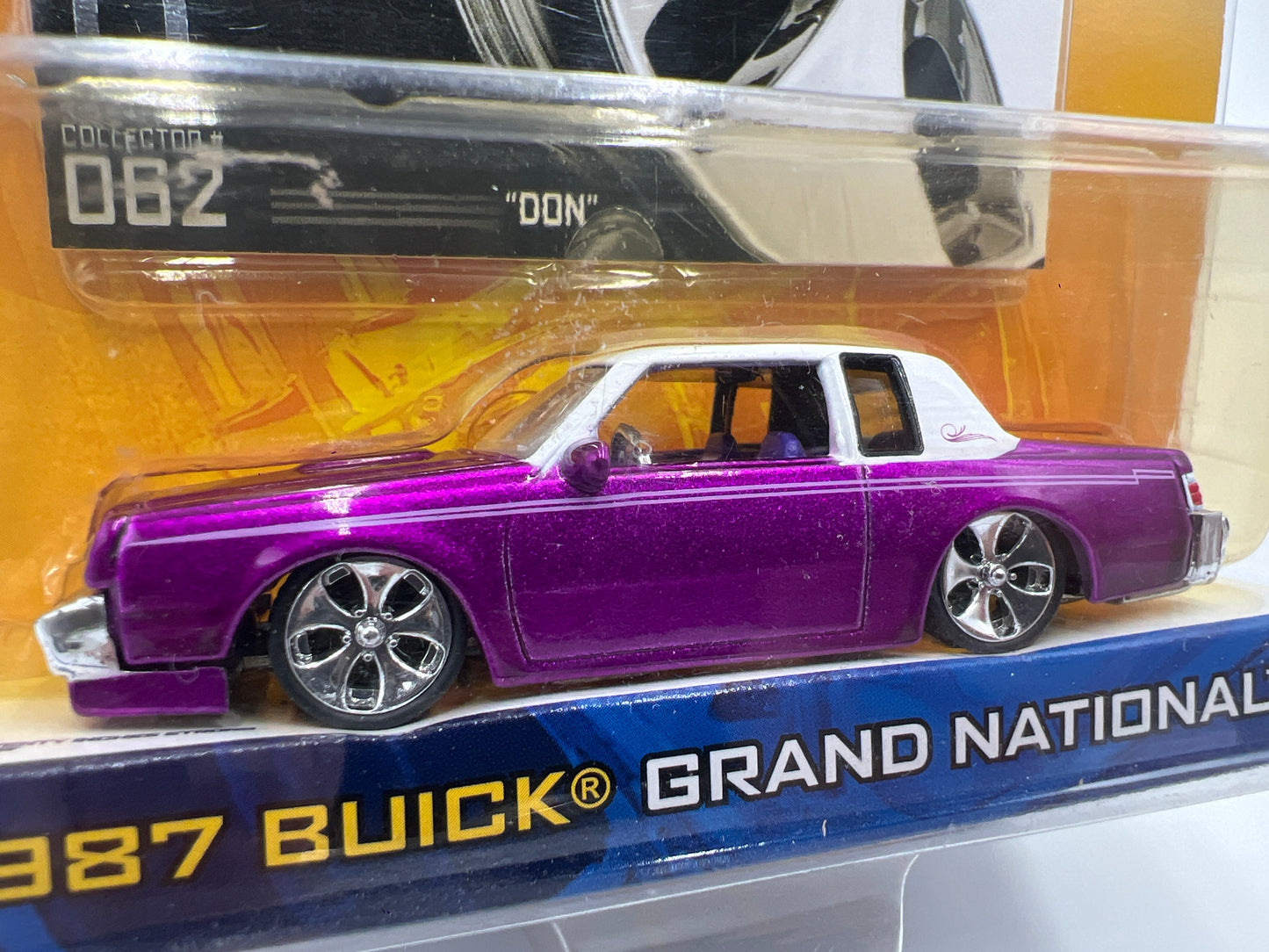 Jada 1/64 Dub City #62 Don 1987 Buick Grand National Purple 181B