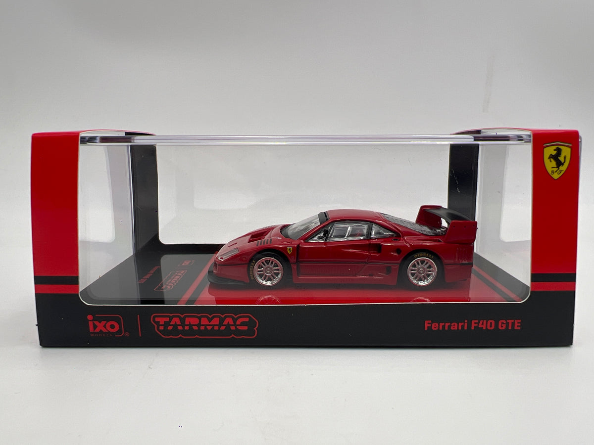 Tarmac Works x IXO Models Ferrari F40 GTE Red