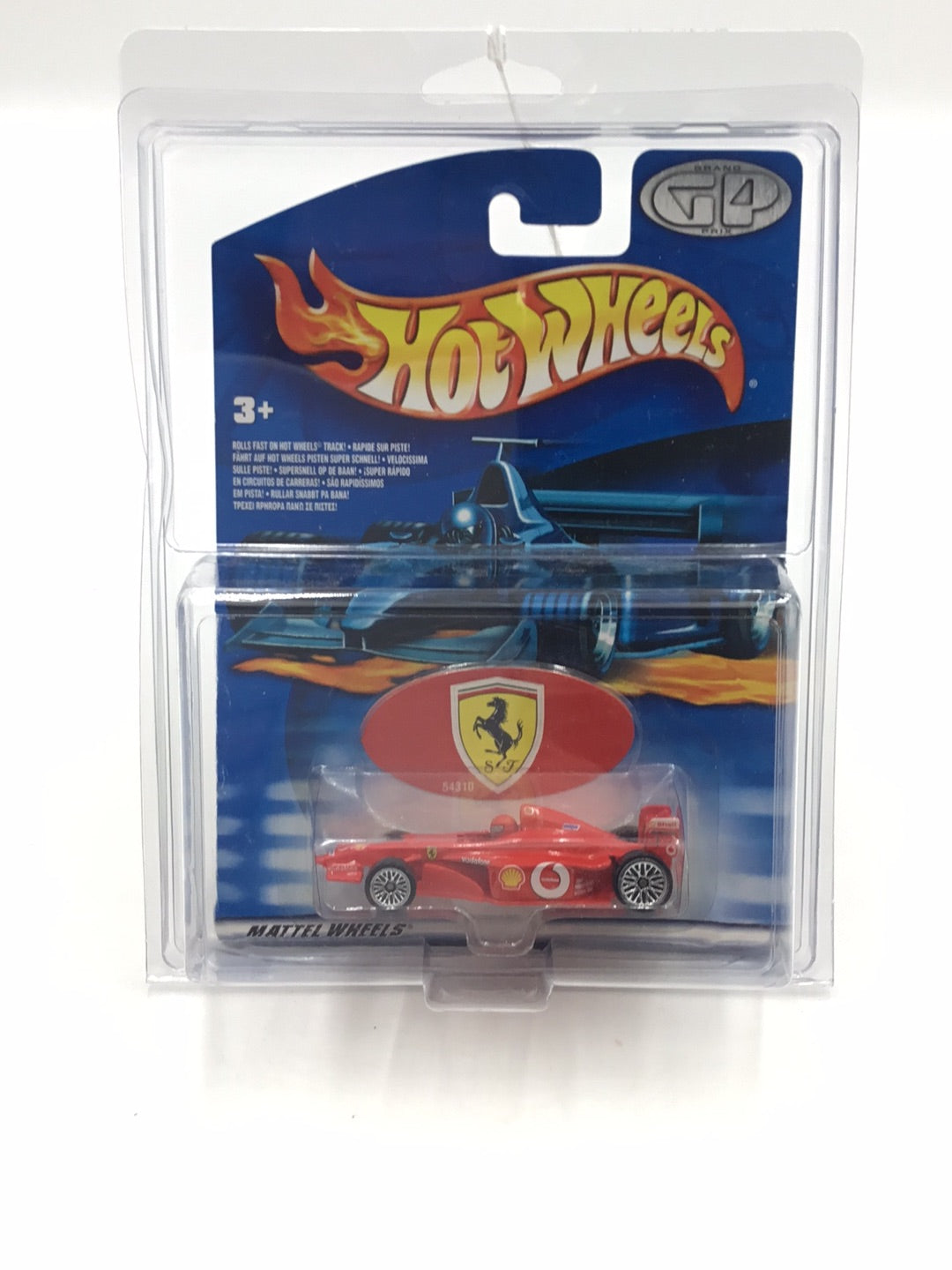 hot wheels Ferrari Grand Prix Formula 1 with driver & protector