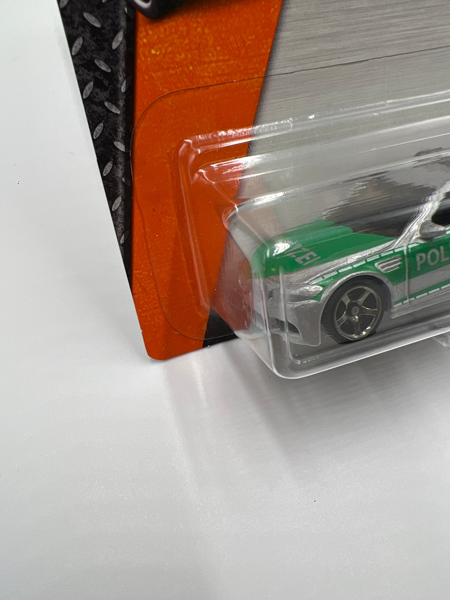 Matchbox MBX Heroic Rescue #53 BMW M5 Police Silver/Green 206B