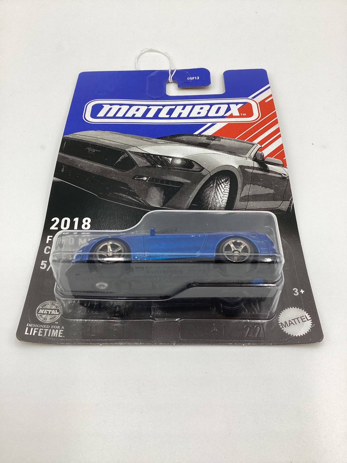 2024 Matchbox American Convertibles #5 2018 Ford Mustang Convertible Blue 162G