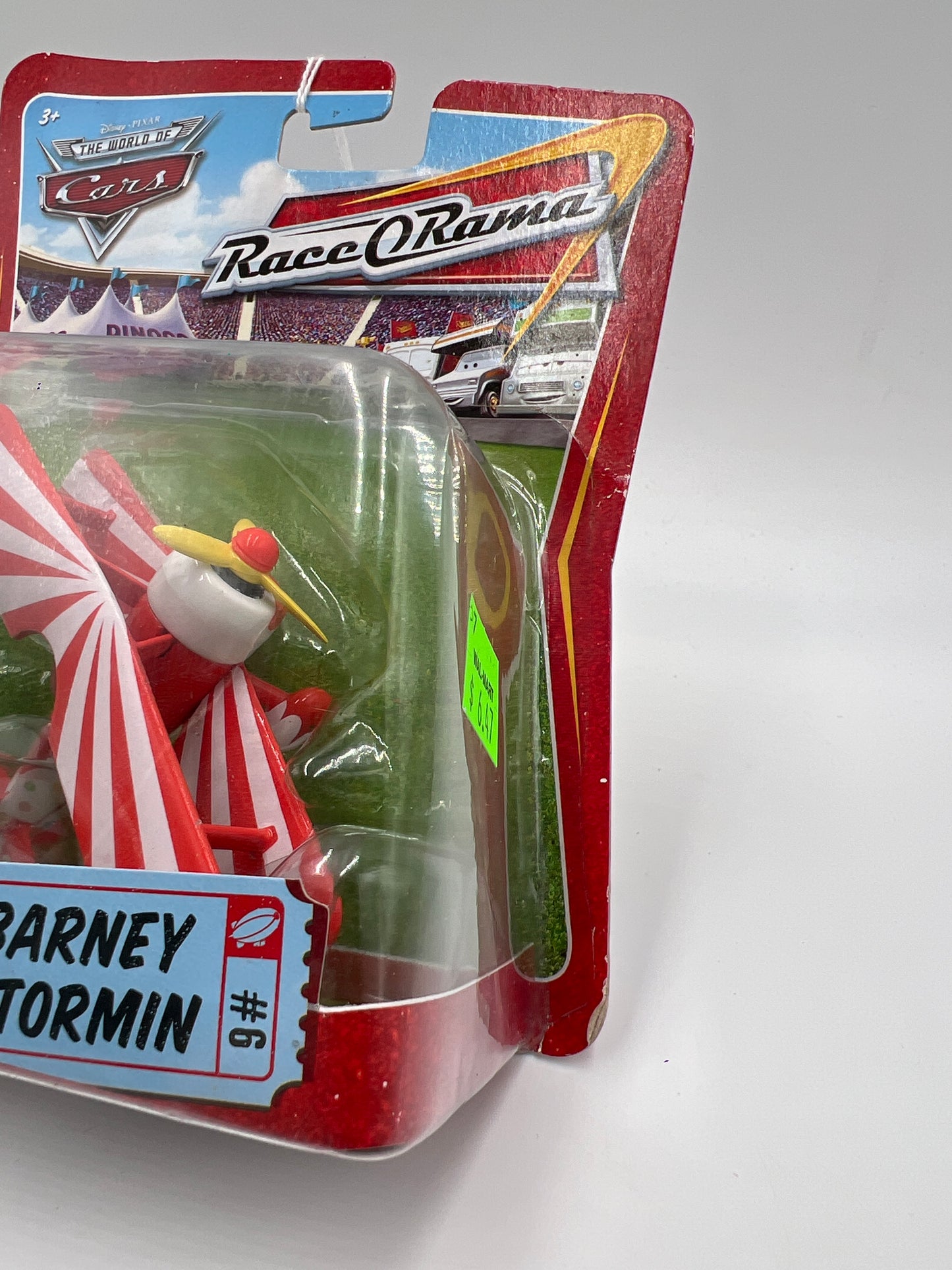 Disney Pixar The World Of Cars Race O Rama #6 Mega Size Barney Stormin 139H