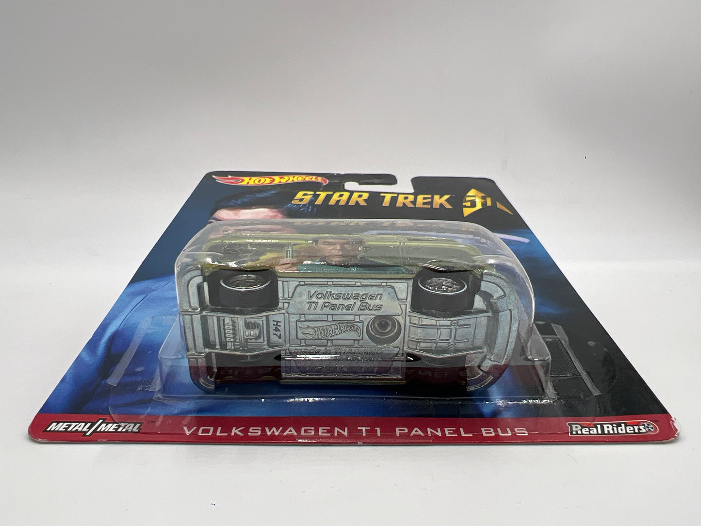 Hot Wheels Premium Star Trek 50th Anniversary Volkswagen T1 Panel Bus Green W/Protector