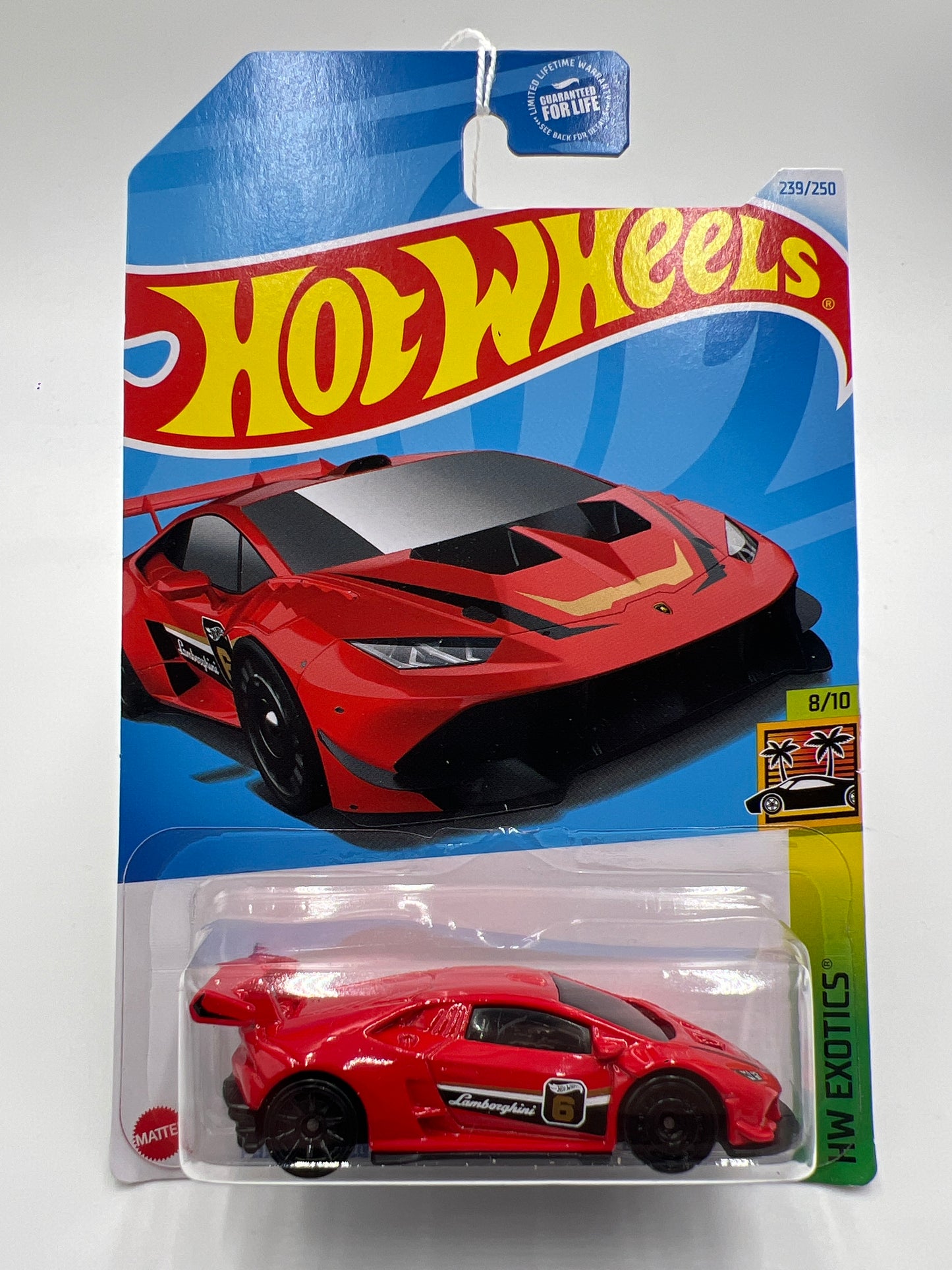 2024 Hot Wheels Q Case #239 Lamborghini Huracan LP 620-2 Super Trofeo Red 101G