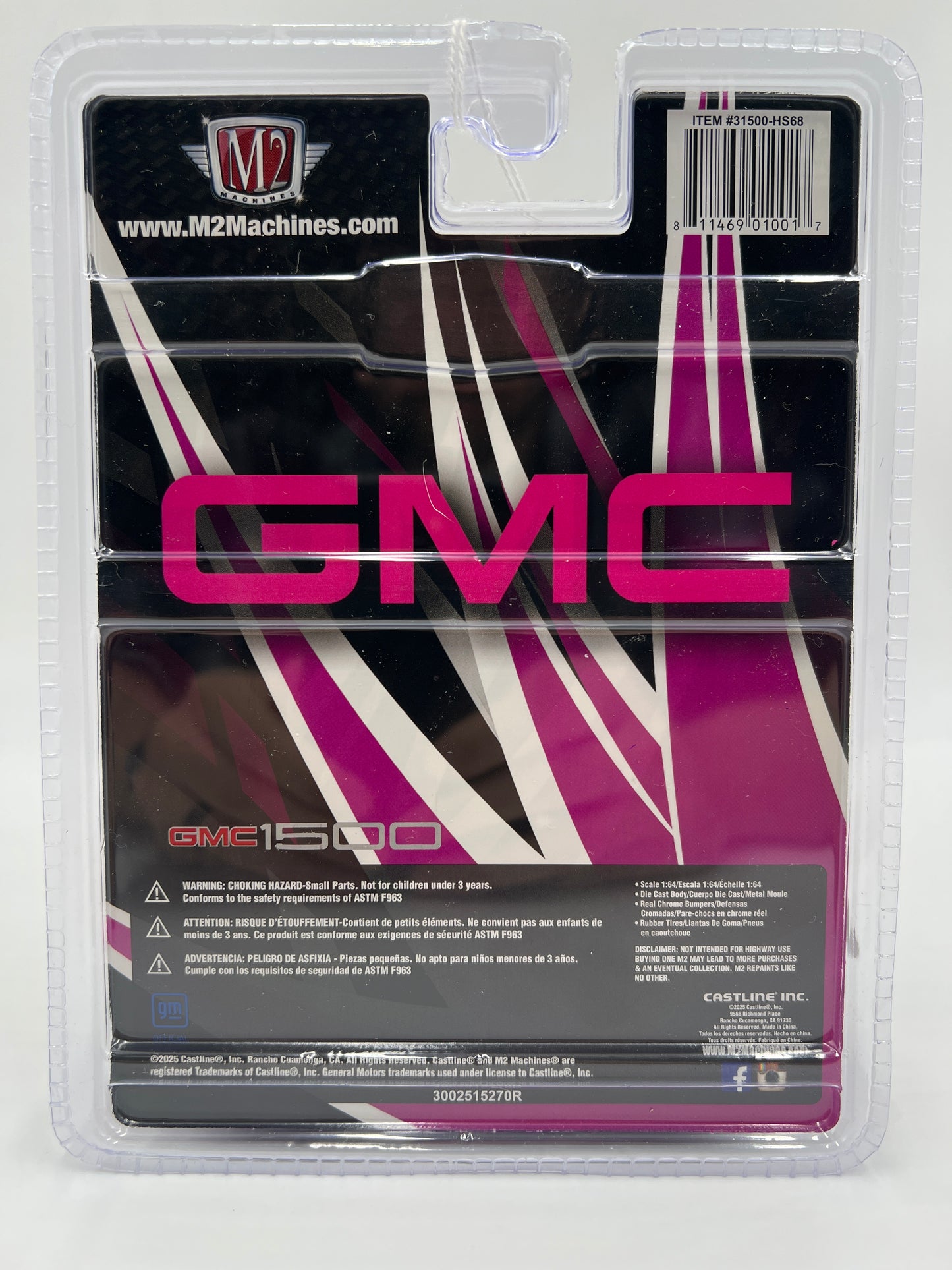 M2 Machines Hobby Exclusive HS68 CHASE 1989 GMC Sierra 1500 Custom