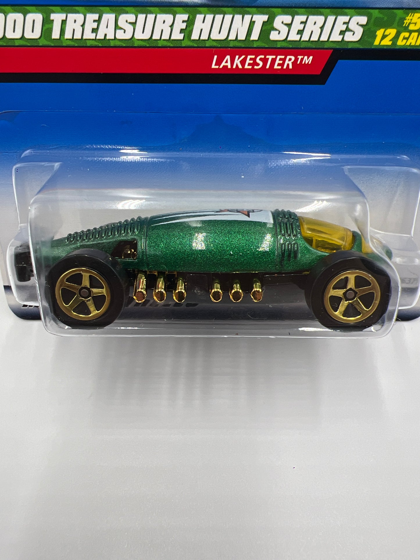 2000 Hot Wheels Treasure Hunt #49 Lakester Green 274E