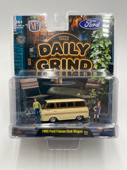 2025 M2 Machines Diorama The Daily Grind 1965 Ford Falcon Club Wagon R15