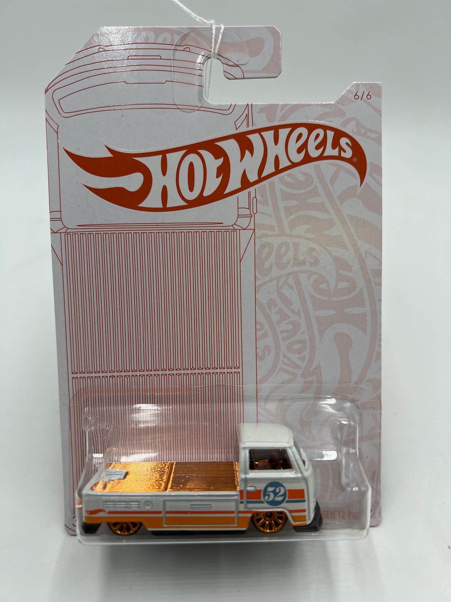 Hot Wheels 52nd Anniversary #6 Volkswagen T2 Pickup 152A