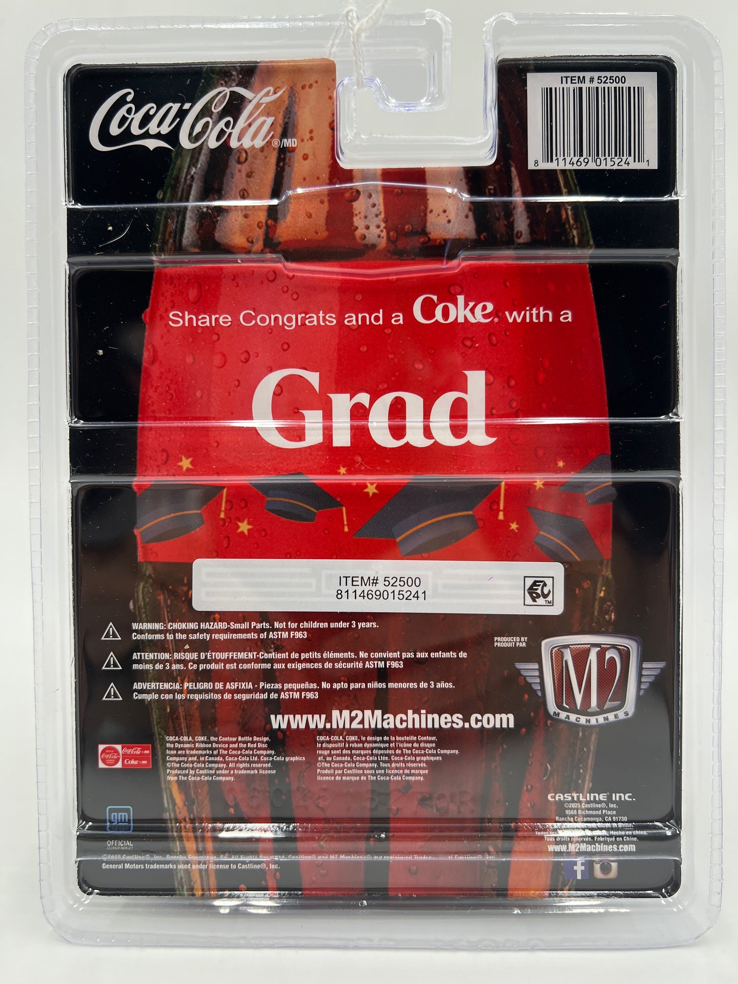 M2 Machines Coca Cola Grad 1992 Chevrolet C1500 SS 454 Red A58 197C