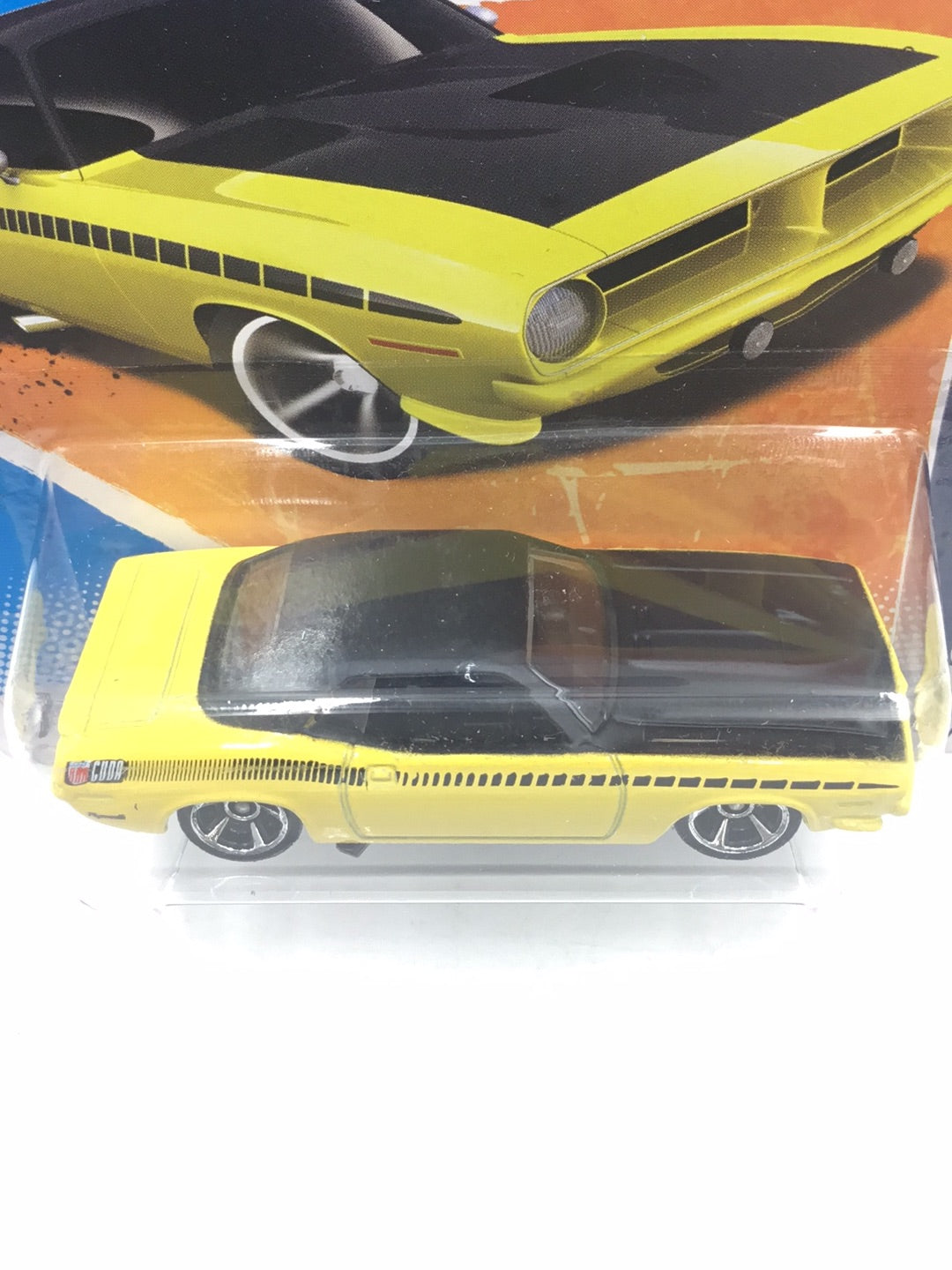 2012 hot wheels #88 70 Plymouth AAR Cuda Short Card R3