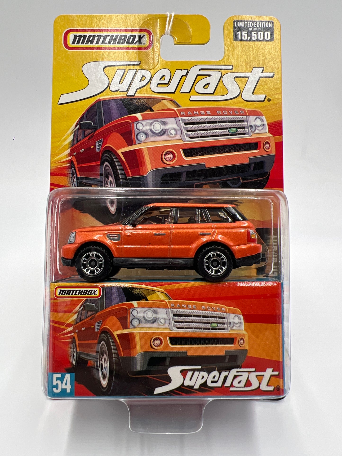 Matchbox Superfast #54 Range Rover Sport Orange