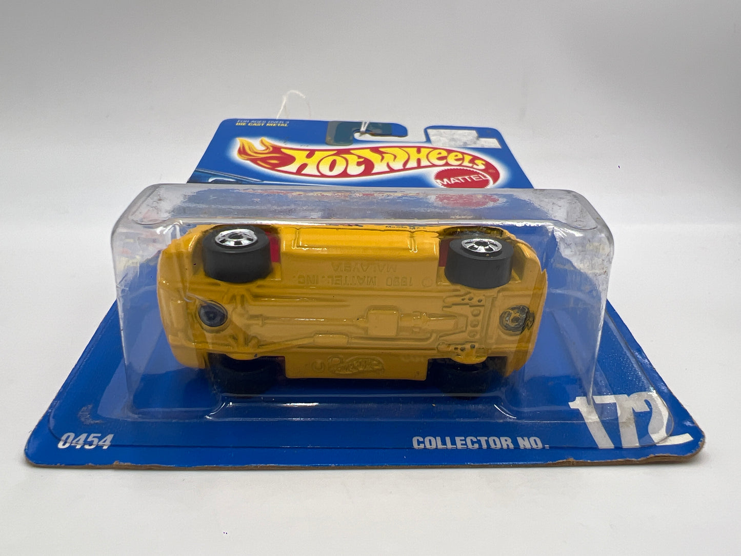 1991 Hot Wheels Collector #172 Mazda MX-5 Miata Yellow 240C