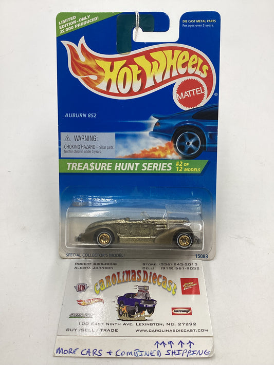 1996 Hot Wheels Treasure Hunt 2/12 Auburn 852 #437 273E