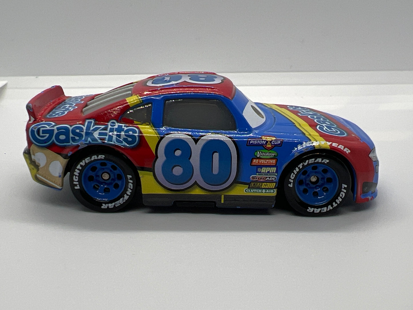 Disney Pixar Cars 3 #80 Rex Revler Gask-its Loose Chips