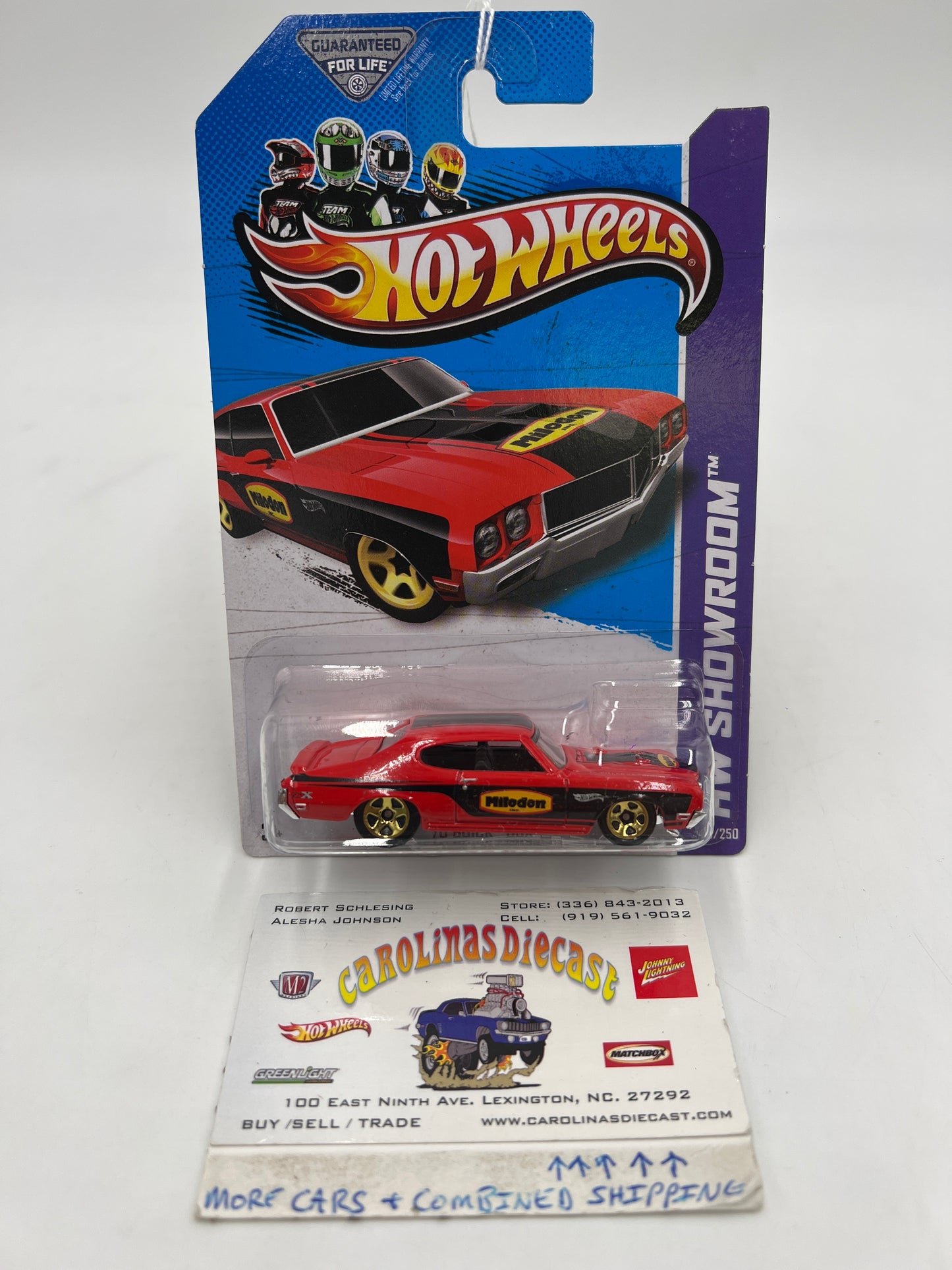 2013 Hot Wheels Showroom #249 70 Buick GSX Red 54F