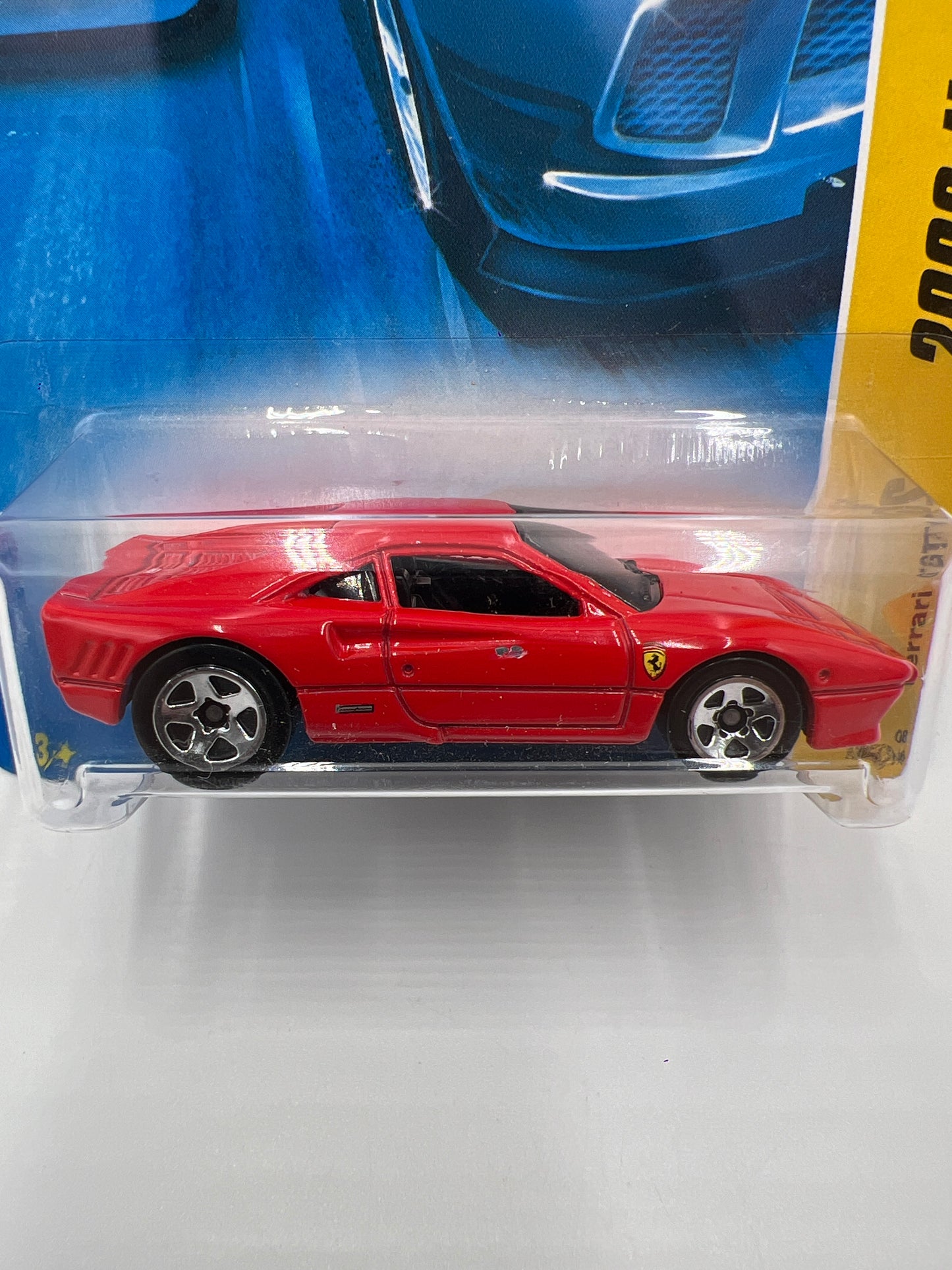 2008 Hot Wheels New Models #38 Ferrari GTO Red W/Protector