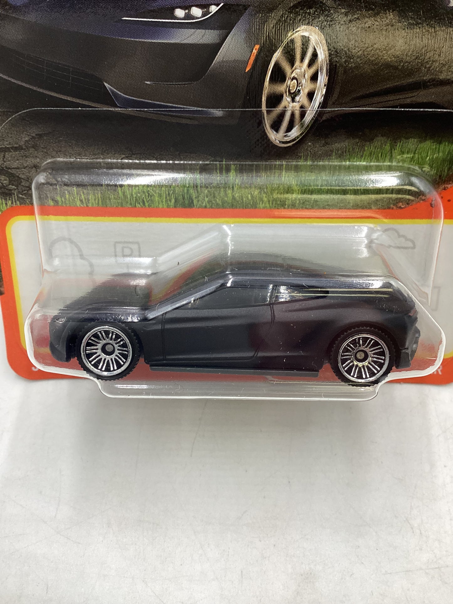 2024 Matchbox G Case #48 Tesla Roadster Matte Black 211A