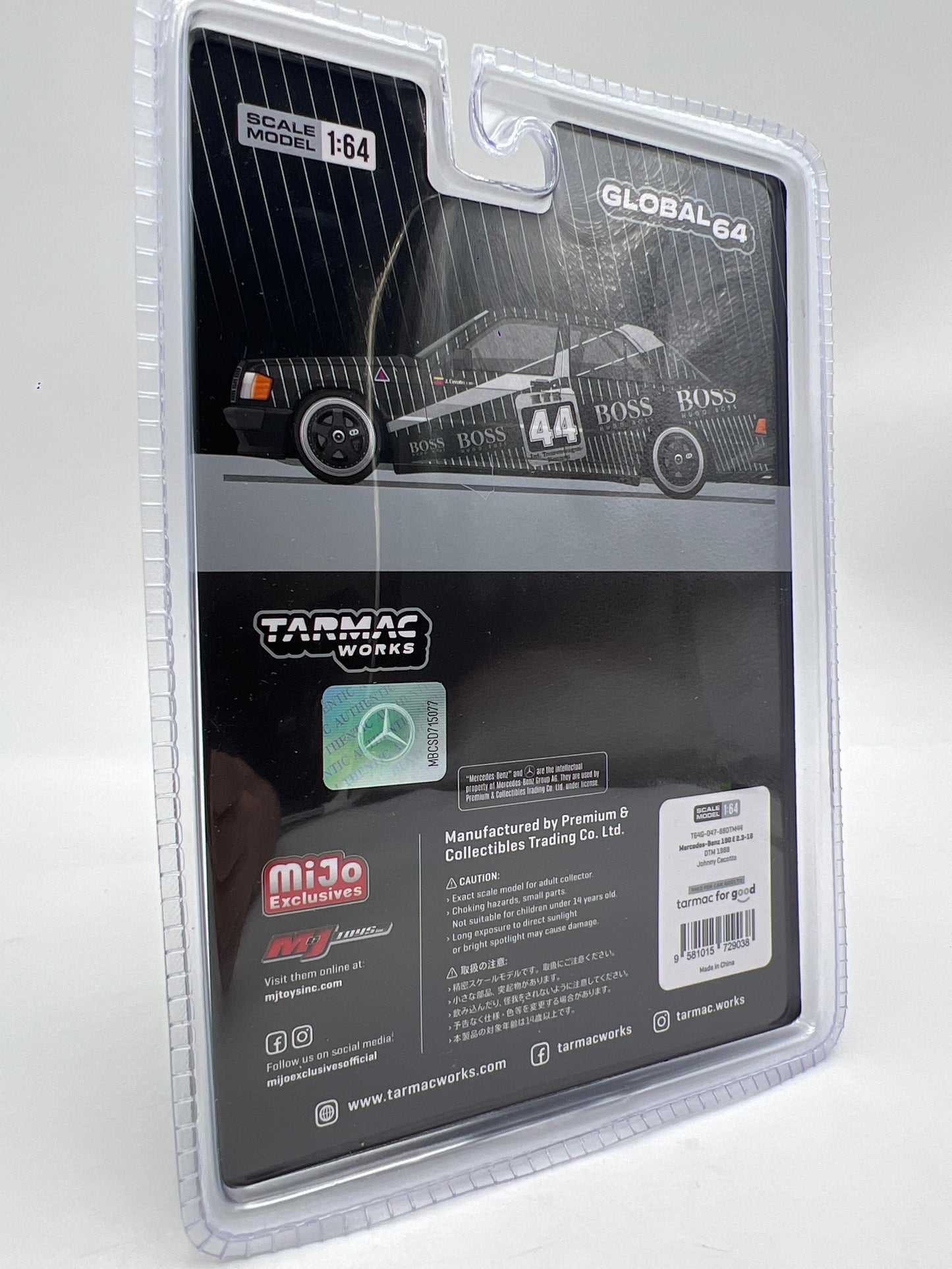 Tarmac Works Mijo Exclusives Mercedes-Benz 190 E 2.3-16 DTM 1988