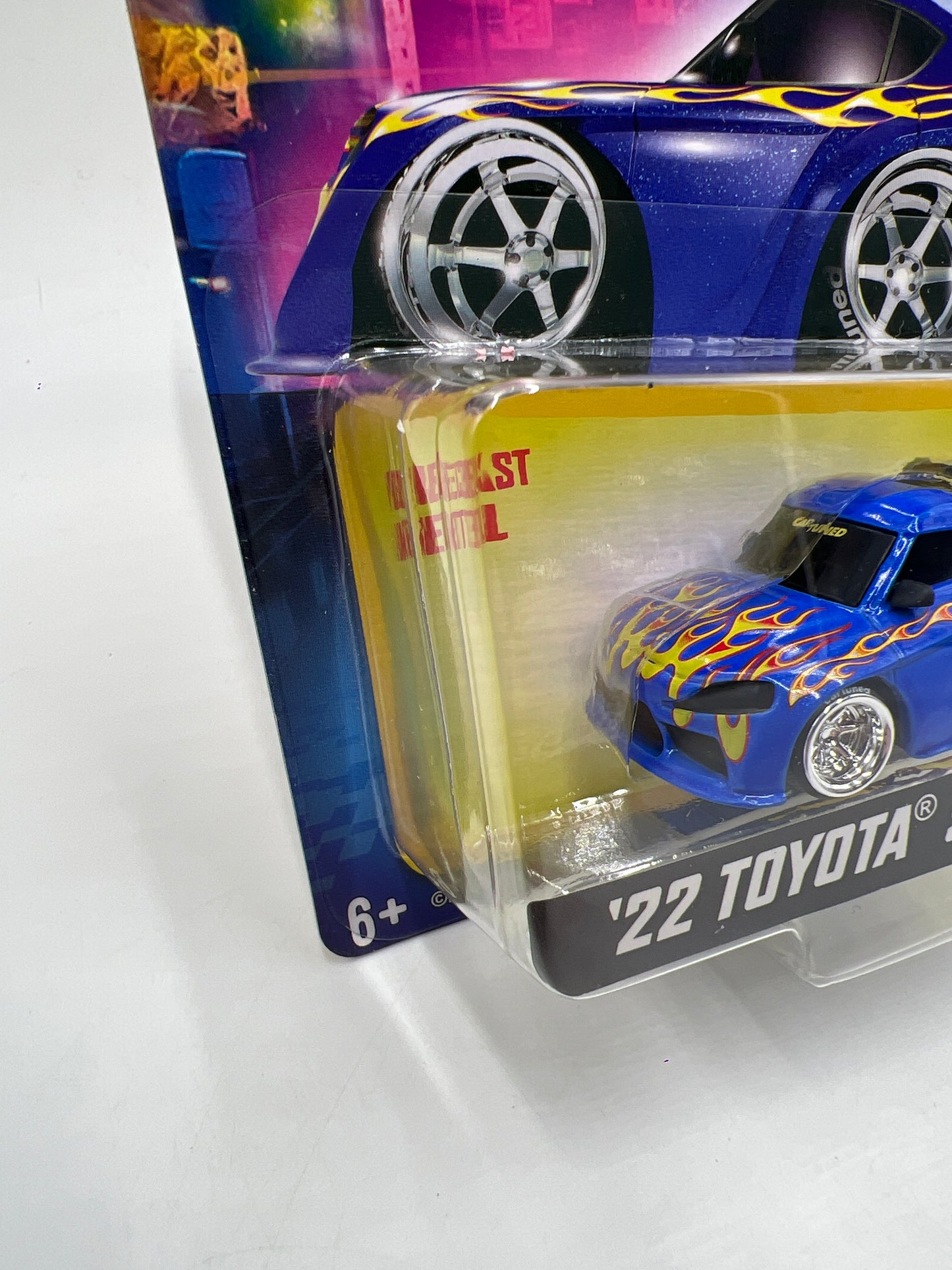 2025 MGA Car Tuned JDM Series 3 #4 22 Toyota Supra Blue