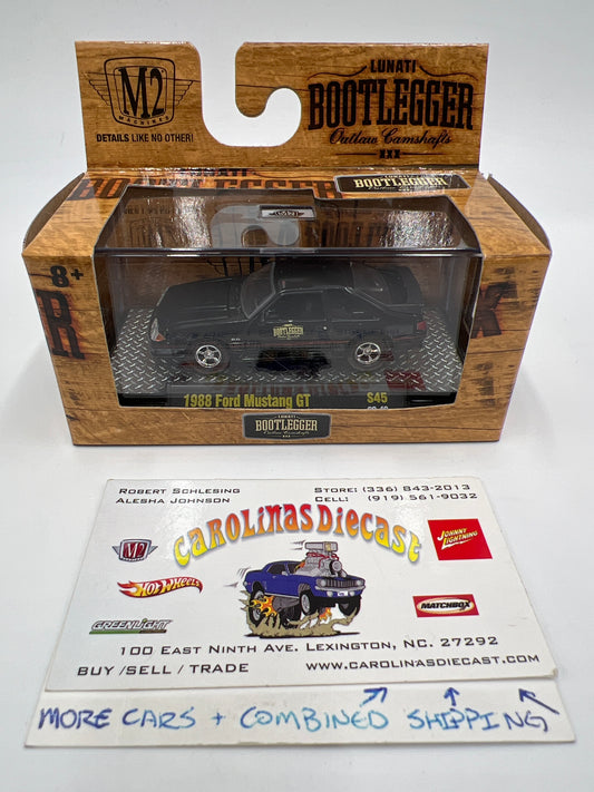M2 Machines Bootlegger 1988 Ford Mustang GT Black S45