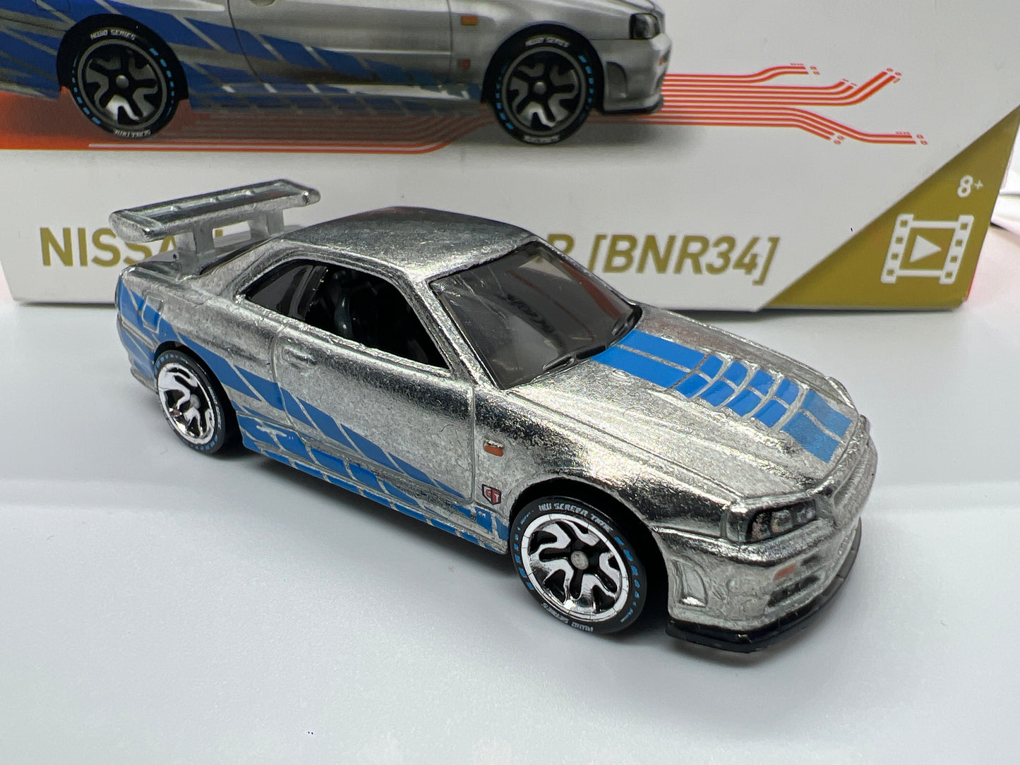 Hot Wheels ID Fast and Furious Nissan Skyline GT-R BNR34 Opened