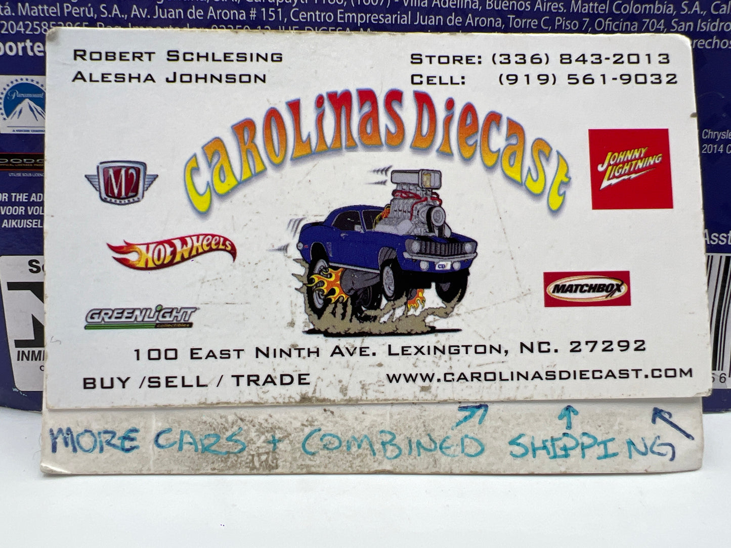 Hot Wheels Retro Entertainment Anchorman 77 Custom Dodge Van White Bad Card