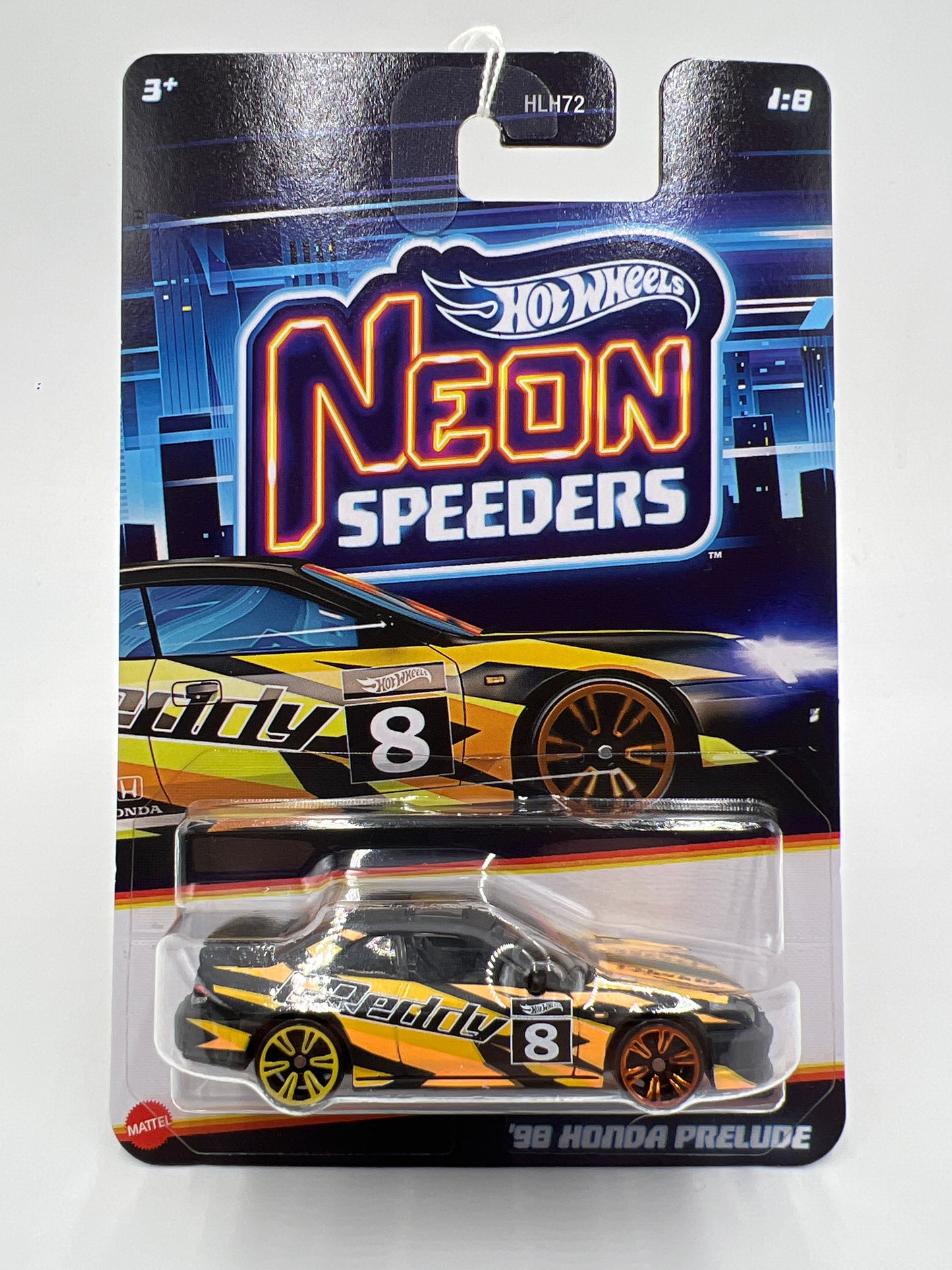 2025 Hot Wheels Neon Speeders #1 98 Honda Prelude 159F