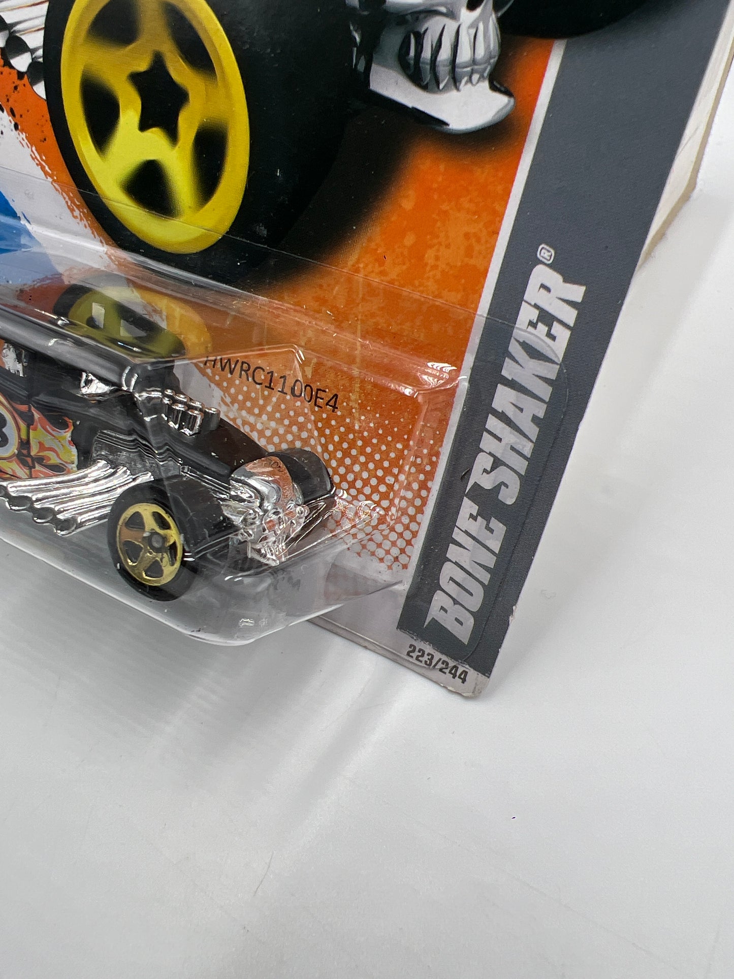 2011 Hot Wheels Video Game Heroes #223 Bone Shaker Black Error SR