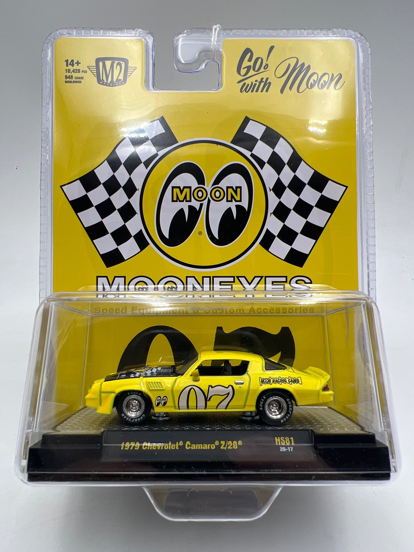 M2 Machines HS81 Hobby Exclusive Mooneyes 1979 Chevrolet Camaro Z/28