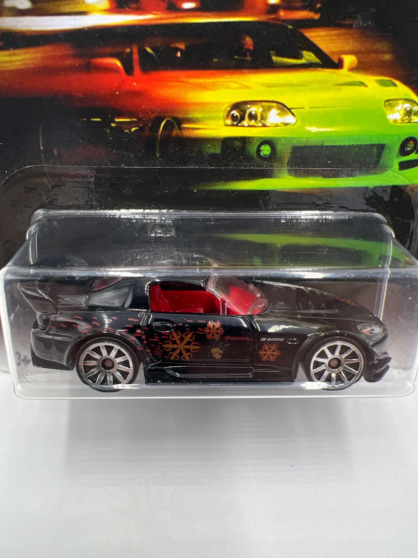 Hot Wheels Fast and Furious #1 Honda S2000 Black Bad J Hook 70B