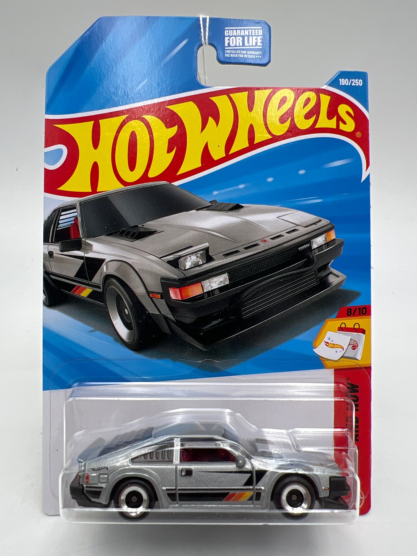 2026 Hot Wheels J Case #190 82 Toyota Supra Silver