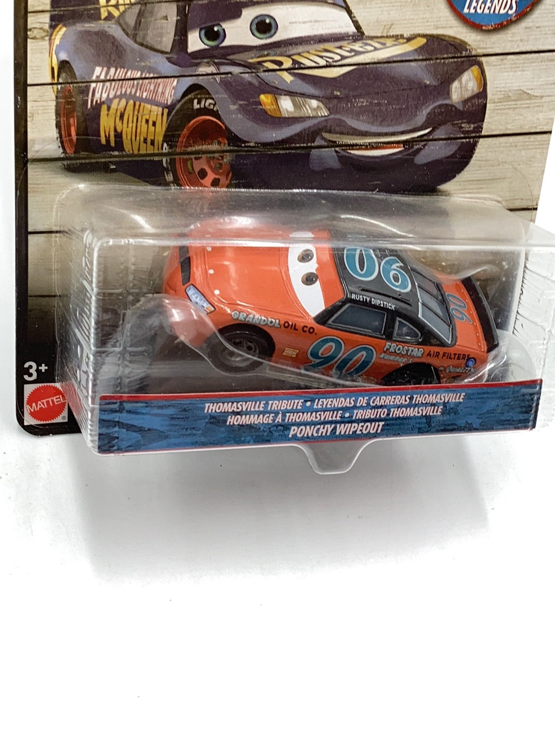 Disney Pixar Cars Thomasville Racing Ponchy Wipeout 141C