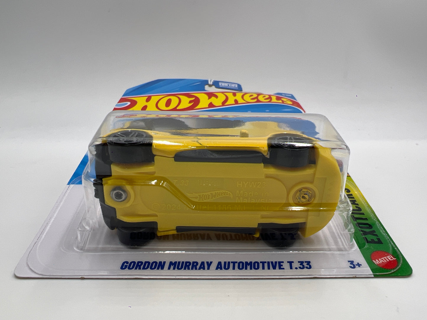 2026 Hot Wheels A Case Exoticars #3 Gordon Murray Automotive T.33 Yellow 68G