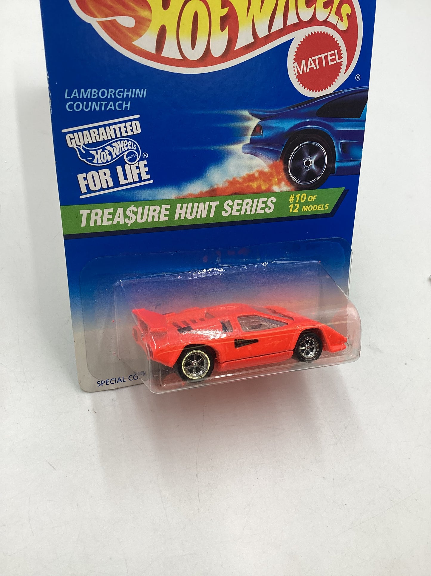 1996 Hot Wheels Treasure Hunt 10/12 Lamborghini Countach #429 274E