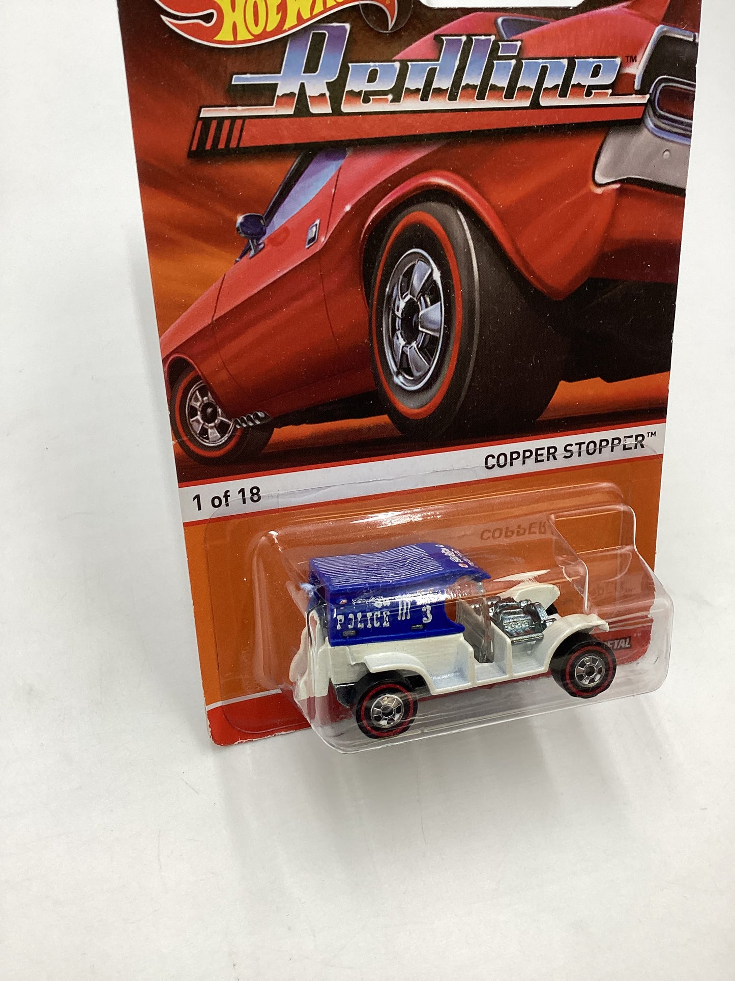 Hot wheels 2015 Redline #1 Copper Stopper 158D