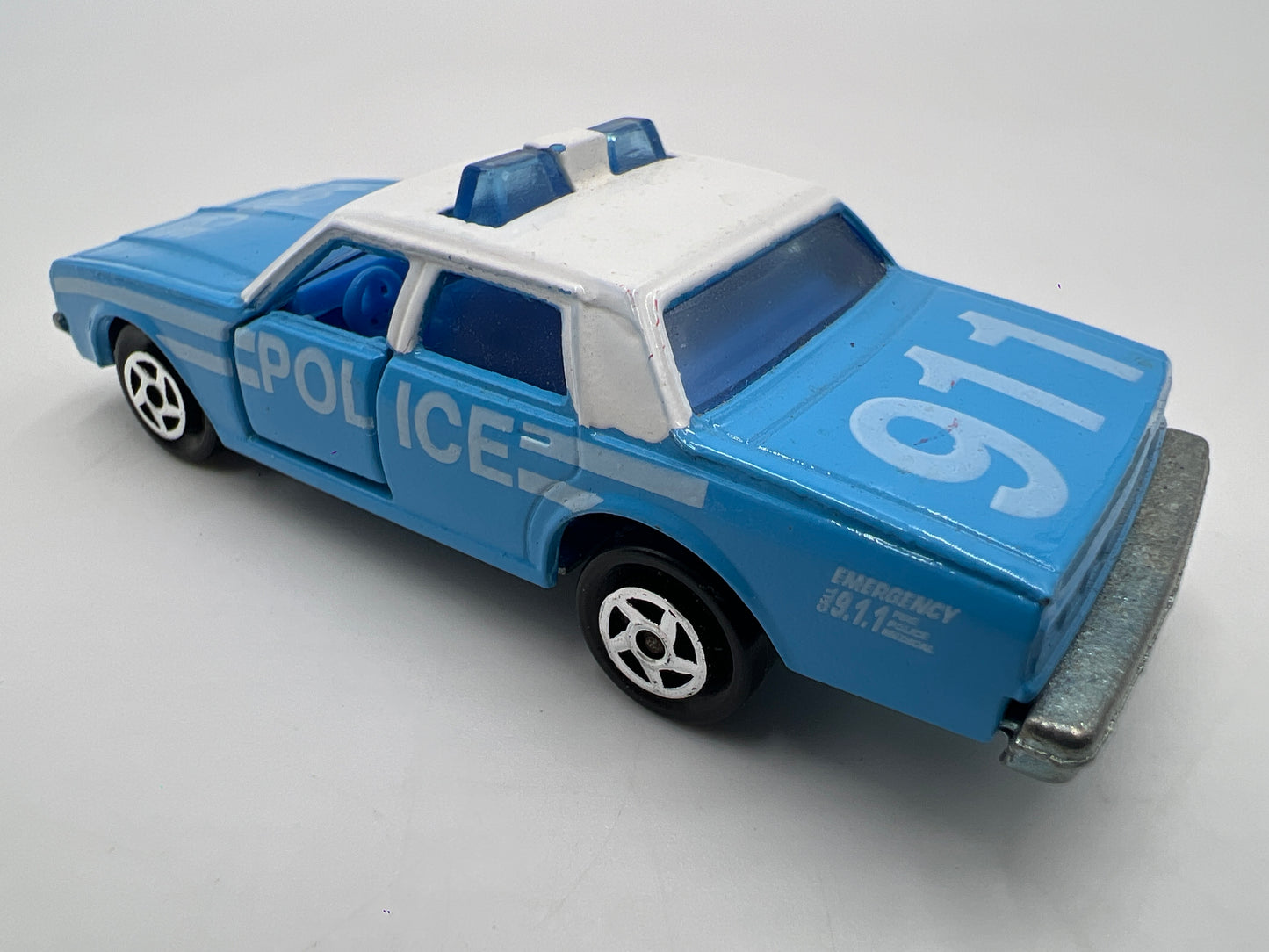 Majorette No. 240 Chevrolet Impala Police Blue Loose