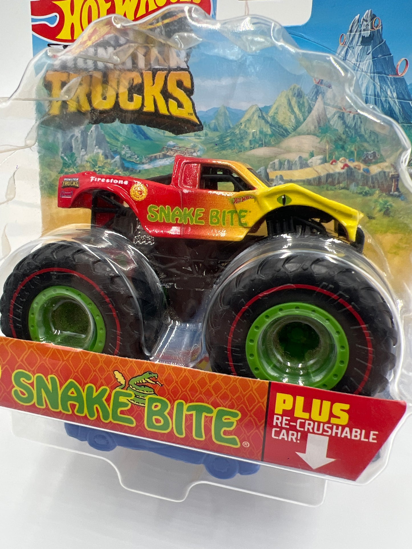 2021 Hot Wheels Monster Trucks Treasure Hunt Snake Bite