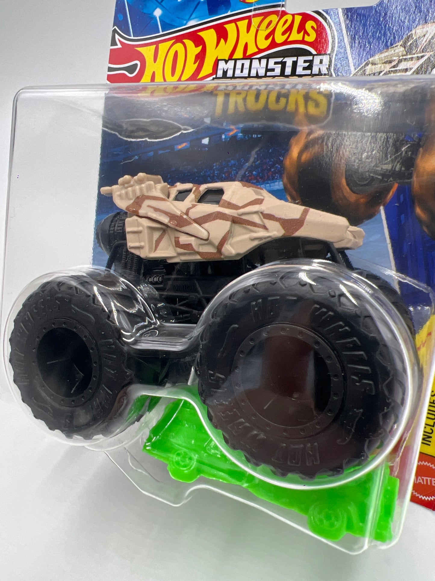 2025 Hot Wheels Monster Trucks The Dark Knight Trilogy Batman 124B